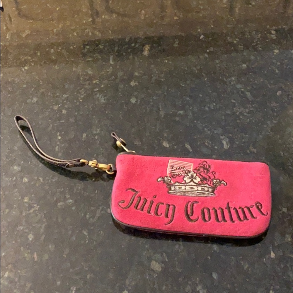 Pink Juicy Couture Wristlet